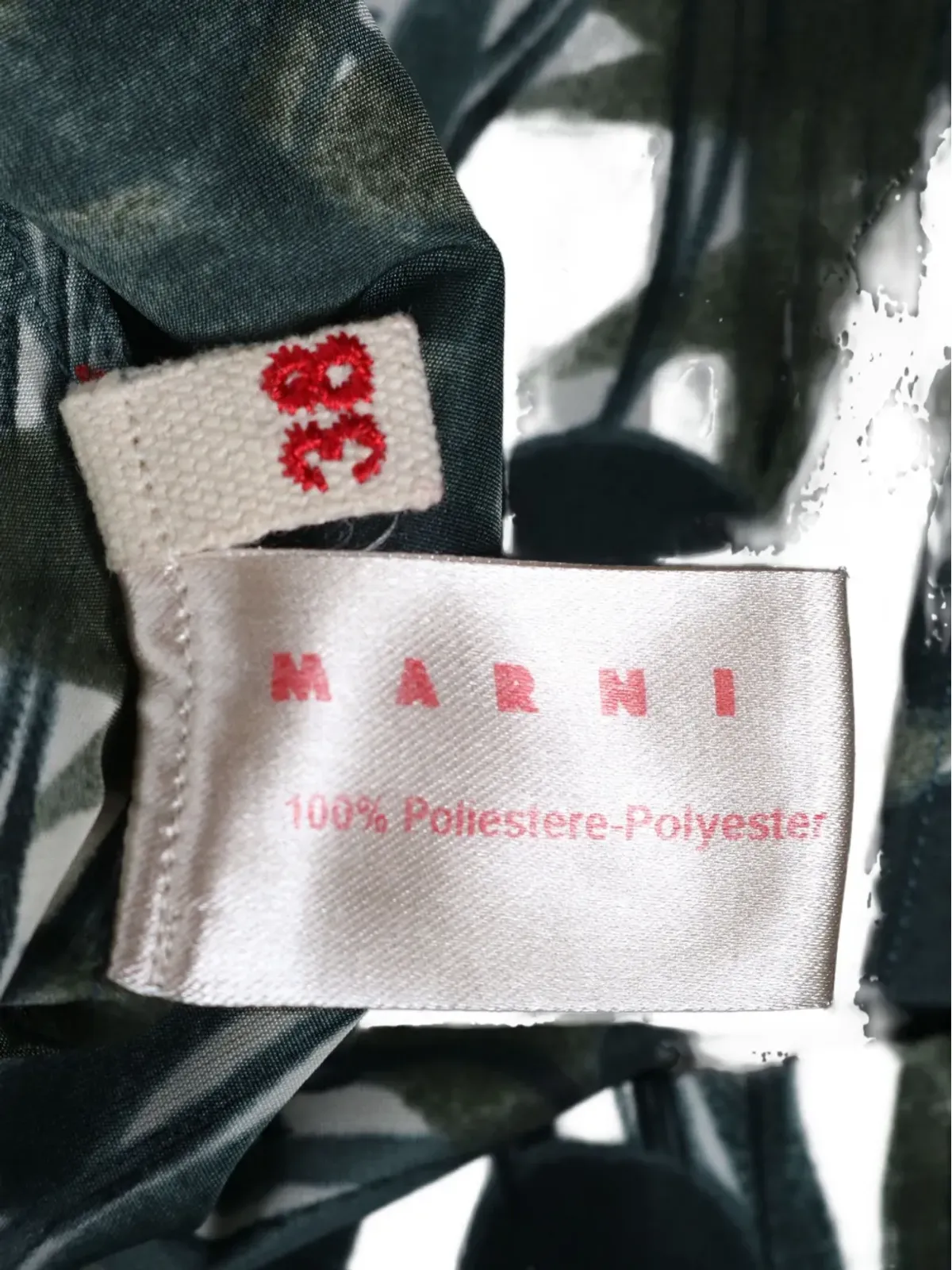 Marni Pre-Owned 抽象柄ノースリーブトップ - 画像5