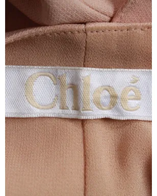 Chloé Vintage リボンディテール Vネック ドレス - サムネイル4