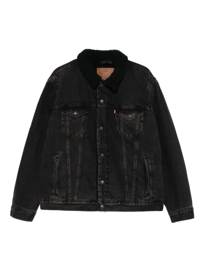 LEVI'S Levi's シェルパカラー デニムジャケット ブラックの商品画像