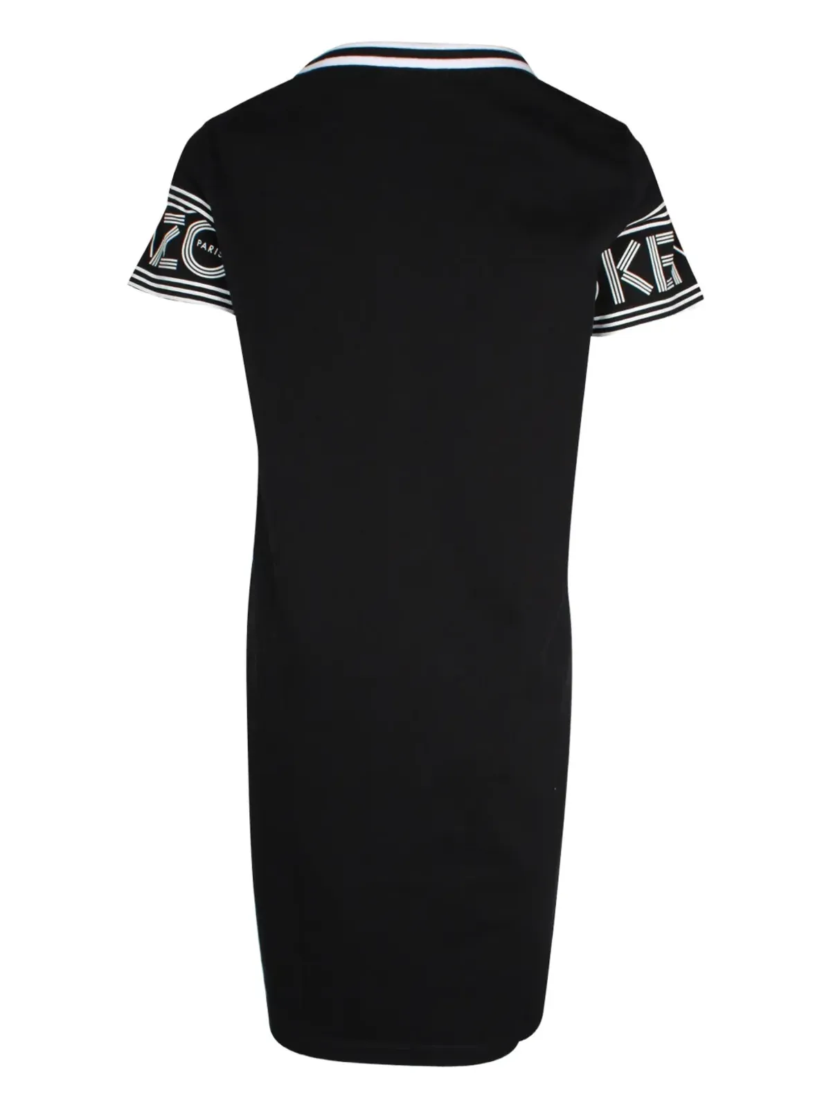 Kenzo Pre-Owned ロゴプリントTシャツミディドレス - 画像2