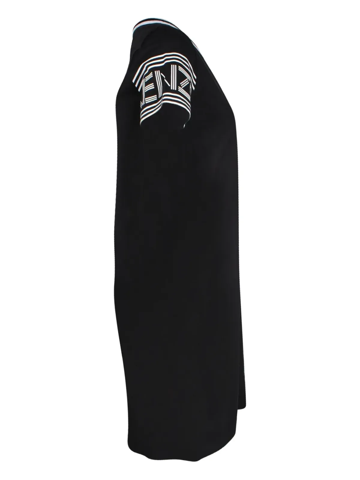 Kenzo Pre-Owned ロゴプリントTシャツミディドレス - 画像4