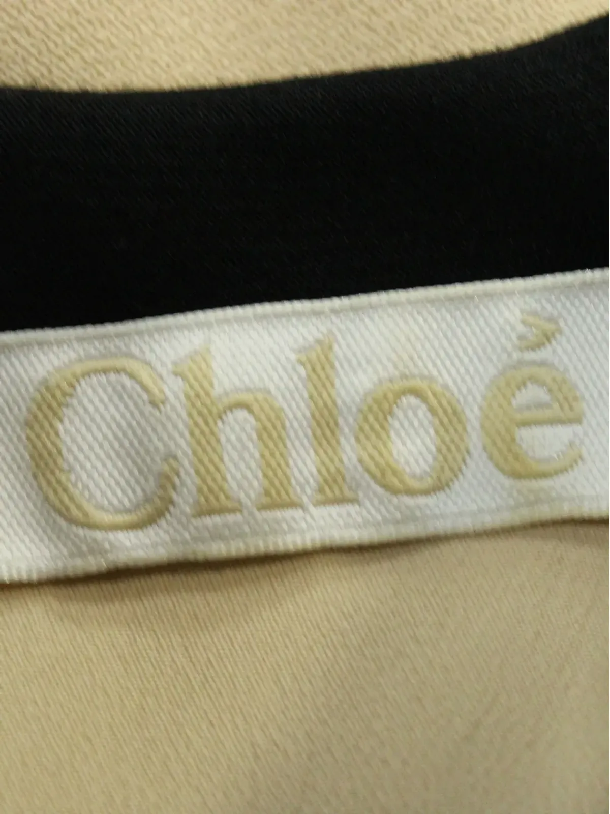 Chloé Vintage キーホールネック ノースリーブドレス - 画像3