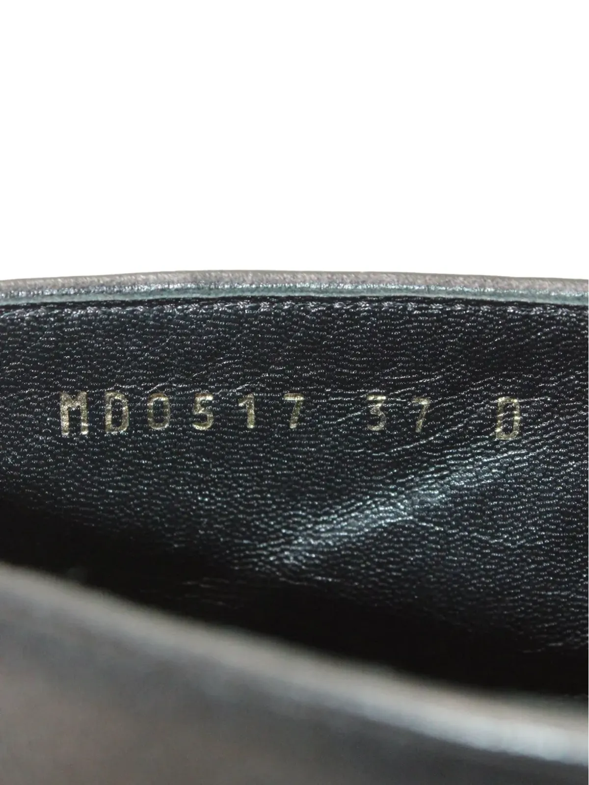 Christian Dior Pre-Owned レザー レースアップ ブーツ ブラック - 画像4