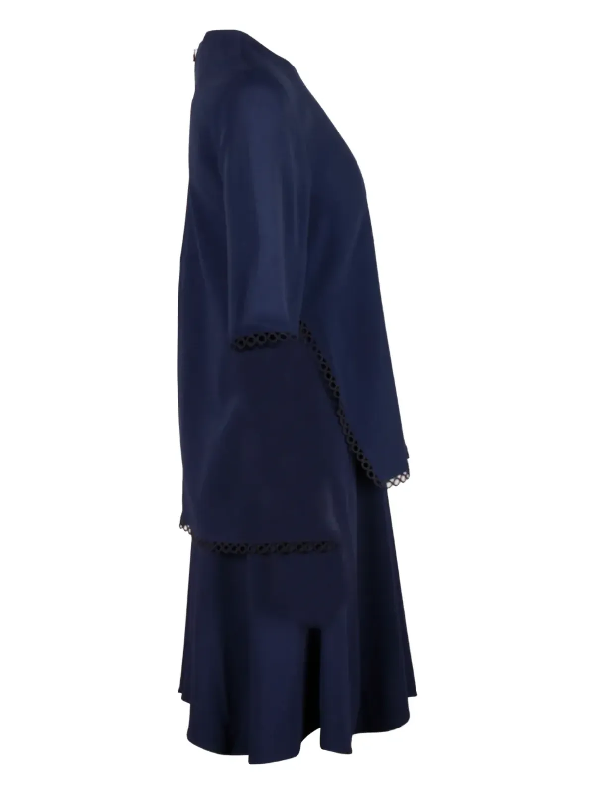 Stella McCartney Pre-Owned レイヤードスカラップミニドレス - 画像2