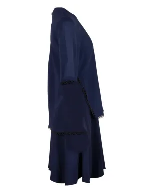 Stella McCartney Pre-Owned レイヤードスカラップミニドレス - サムネイル2