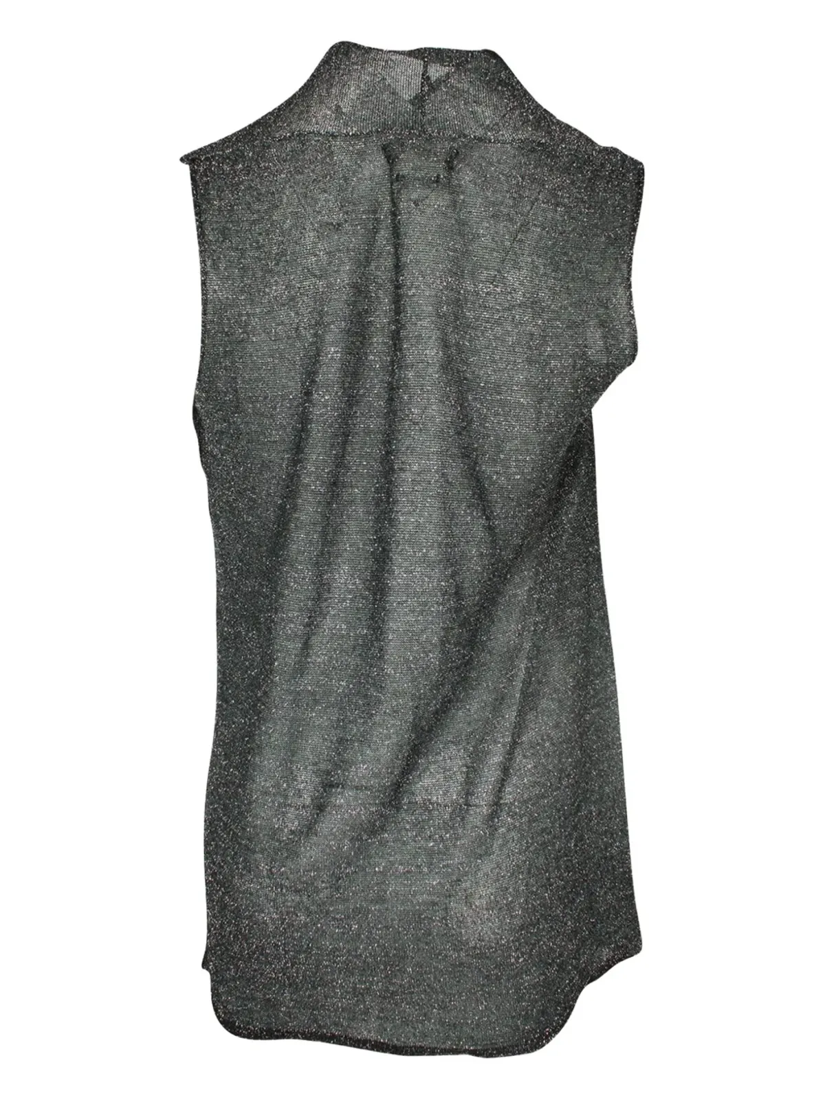 Isabel Marant Vintage asymmetrical-sleeve scoop-neck T-shirt - Black - 画像2