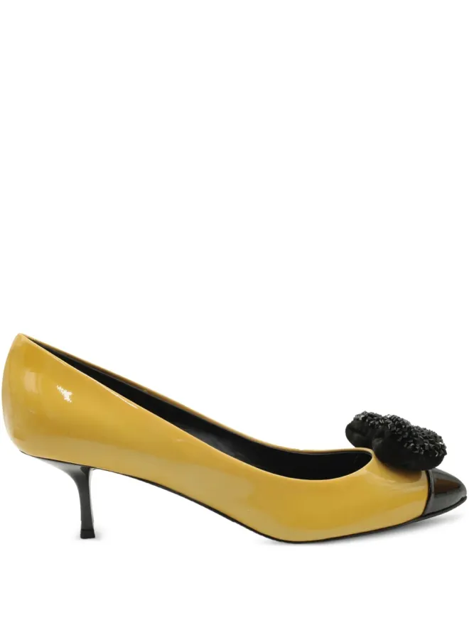Giuseppe Zanotti Vintage Giuseppe Zanotti Vintage ボウディテール スティレットヒールパンプスの商品画像