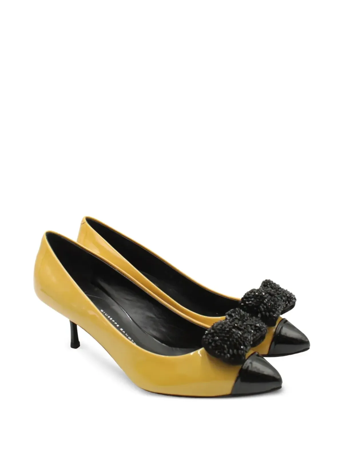 Giuseppe Zanotti Vintage ボウディテール スティレットヒールパンプス - 画像2