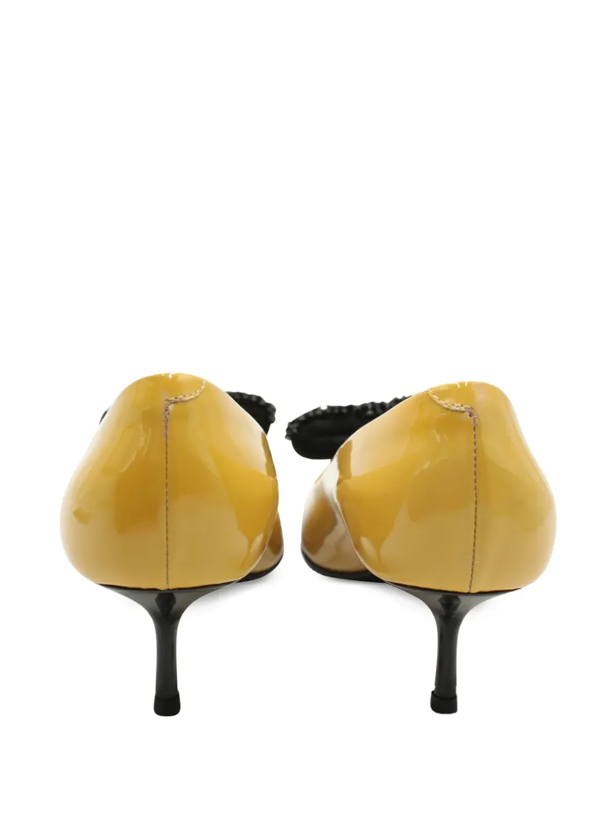 Giuseppe Zanotti Vintage ボウディテール スティレットヒールパンプス - 画像3