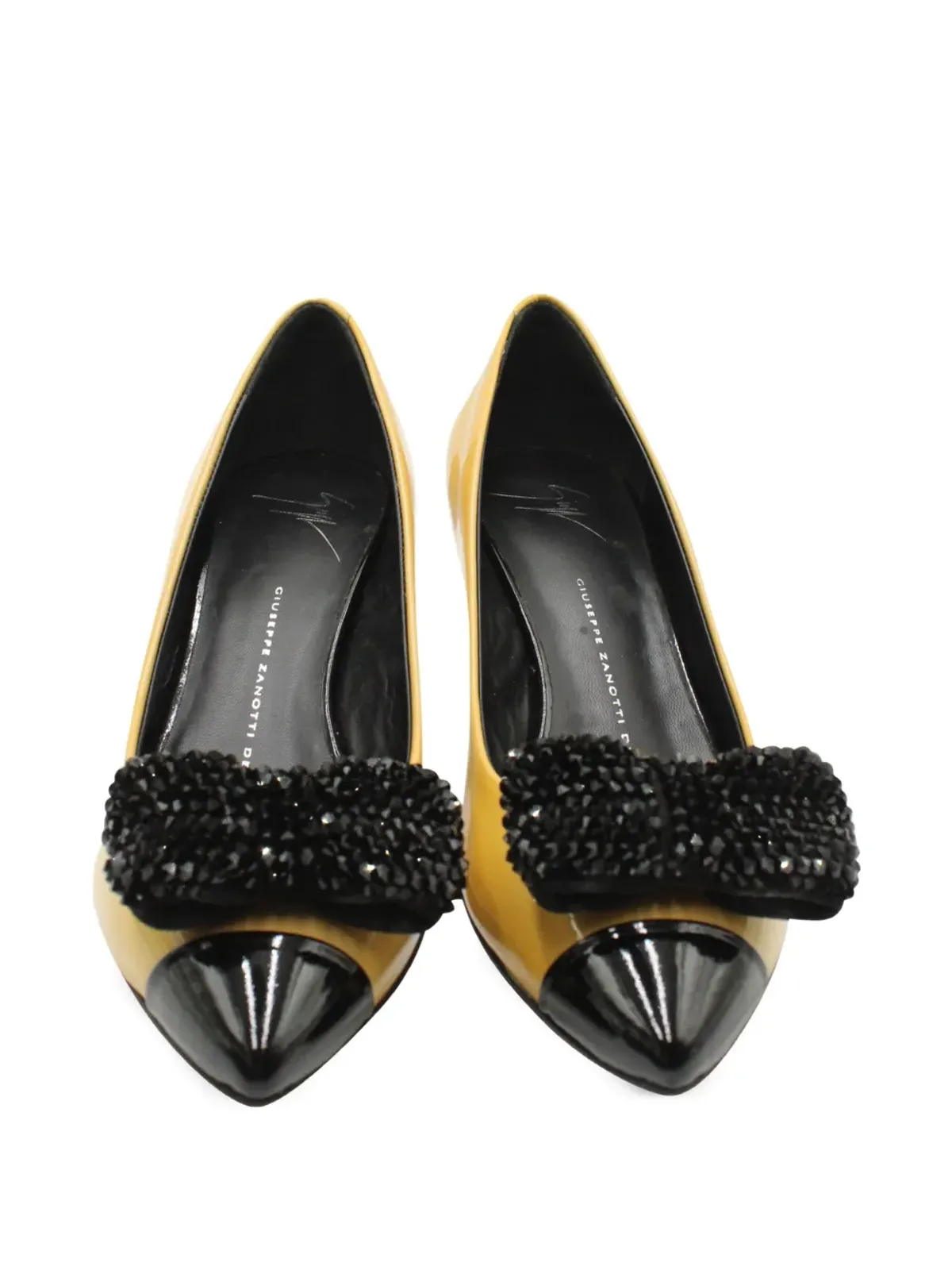 Giuseppe Zanotti Vintage ボウディテール スティレットヒールパンプス - 画像4
