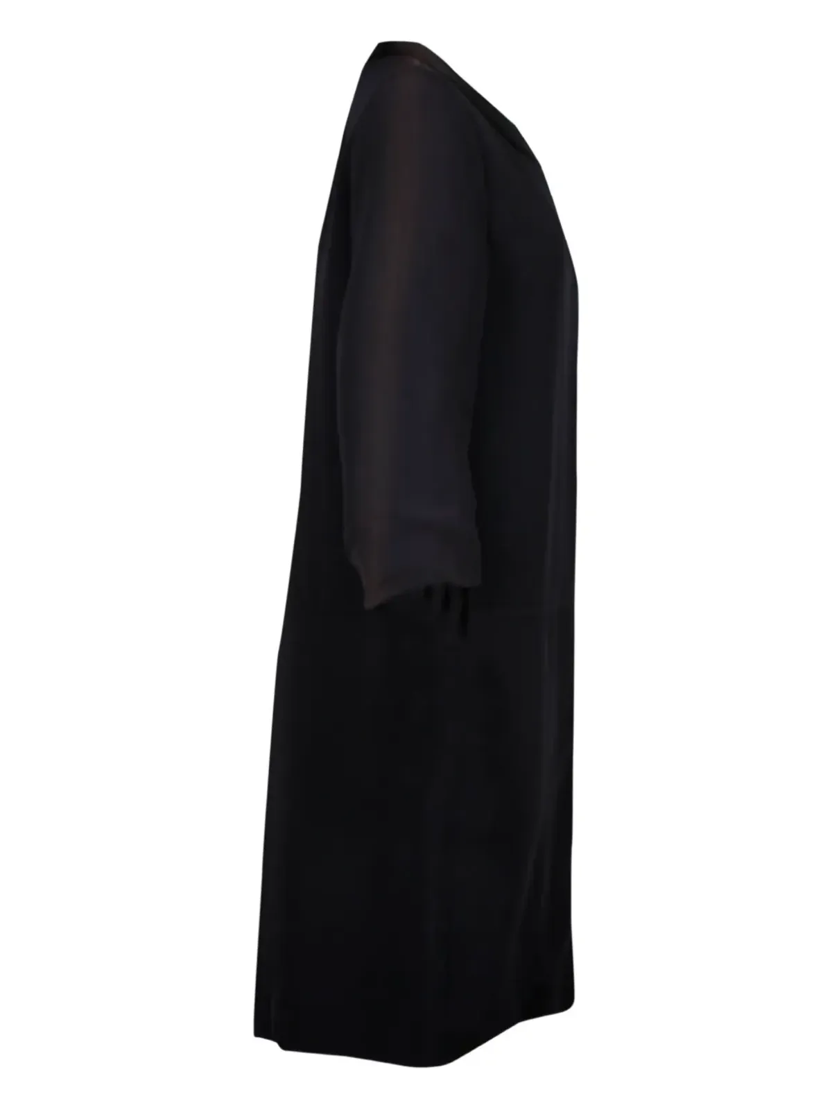 Prada Pre-Owned シルクカラーコート - 画像2