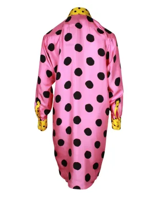 Moschino Pre-Owned 水玉柄シャツドレス - Pink - サムネイル3
