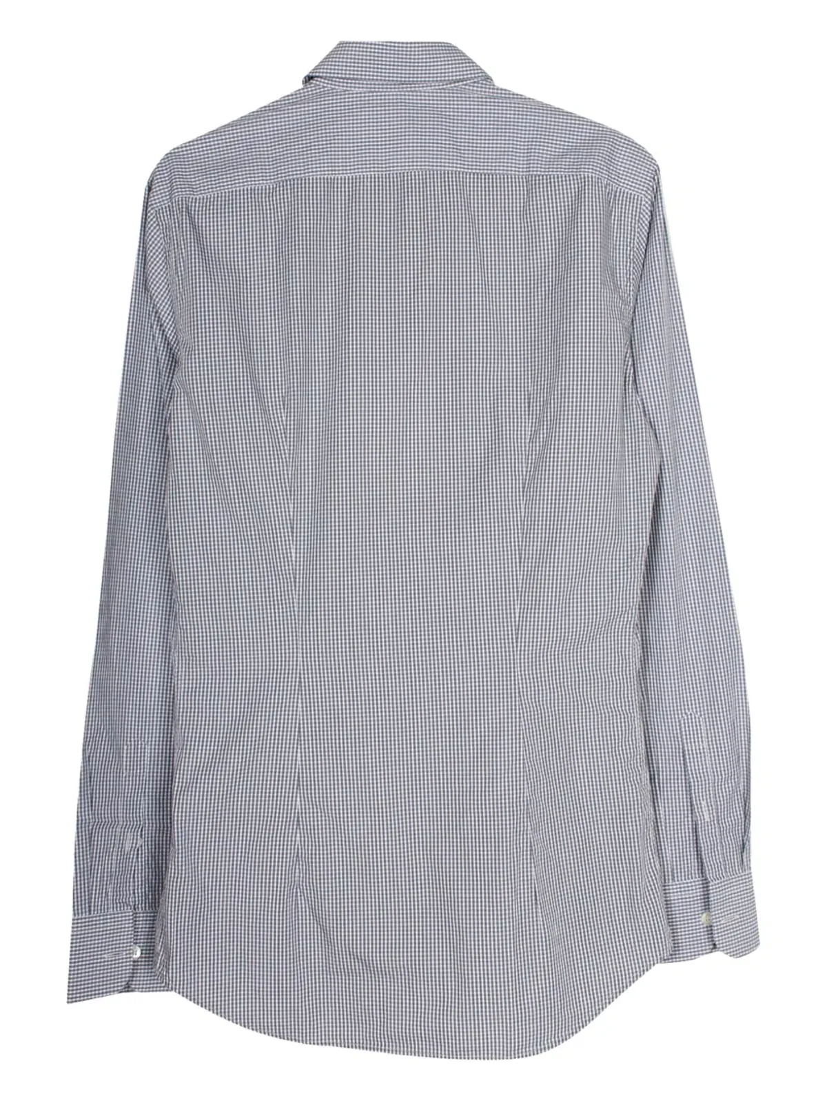 Prada Pre-Owned チェック柄長袖シャツ - 画像2