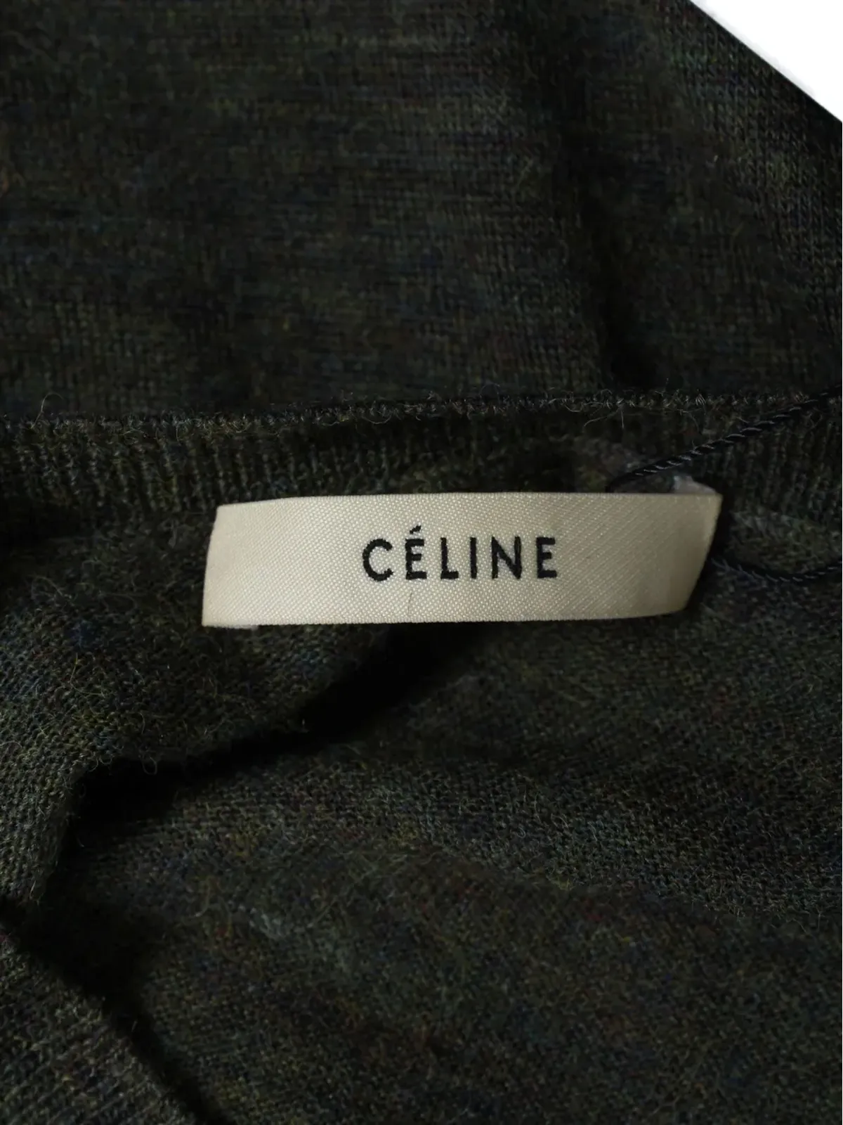 Celine ヴィンテージ 短袖Tシャツ - グリーン - 画像4