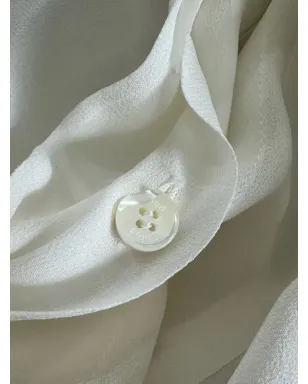 Chloé Vintage レースディテールのスカーフカラー ブラウス - サムネイル4