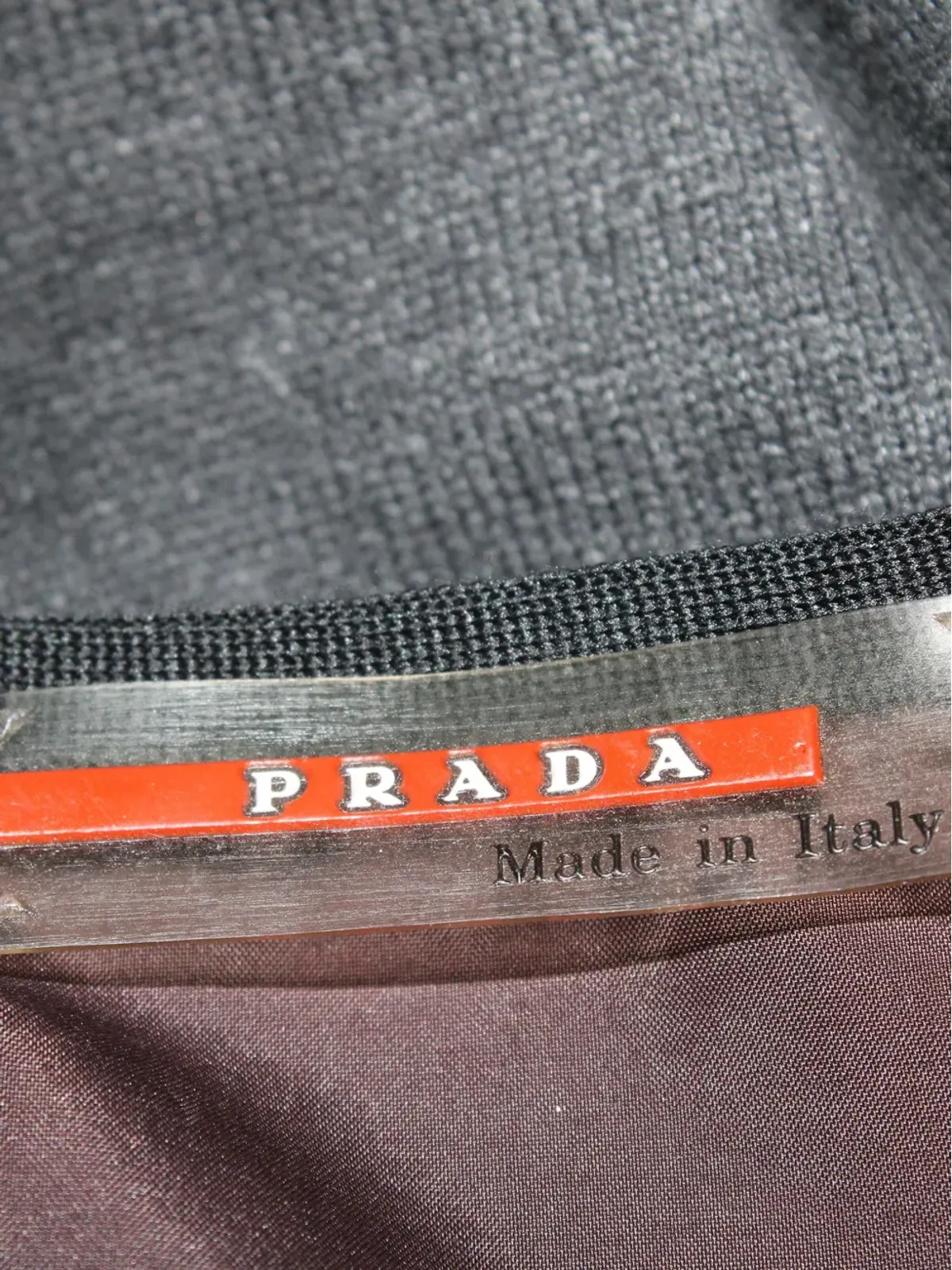 Prada Pre-Owned ツートーン ノースリーブトップ - ブラウン - 画像4