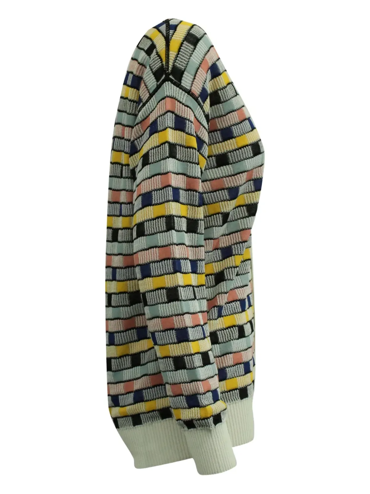 M Missoni Vintage ストライプ柄イントアースニットカーディガン - 画像3