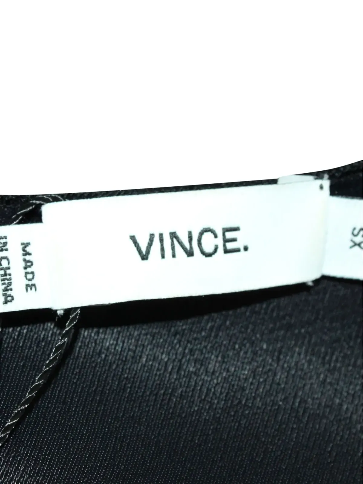 Vince パネルドVネック・ミニドレス - 画像3