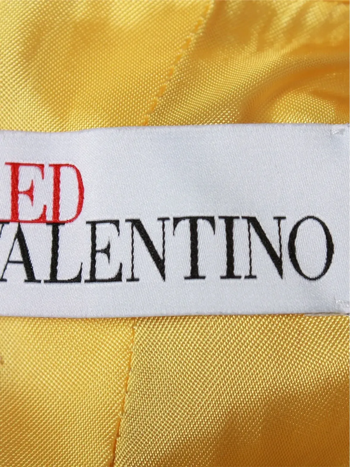 Red Valentino Vintage ボウディテール コート ミニドレス - イエロー - 画像5