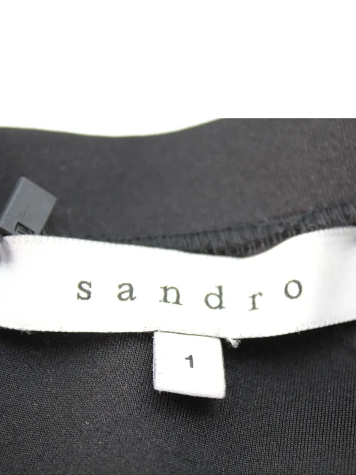 SANDRO ビンテージ カラーブロック ノースリーブ ミニドレス - 画像3