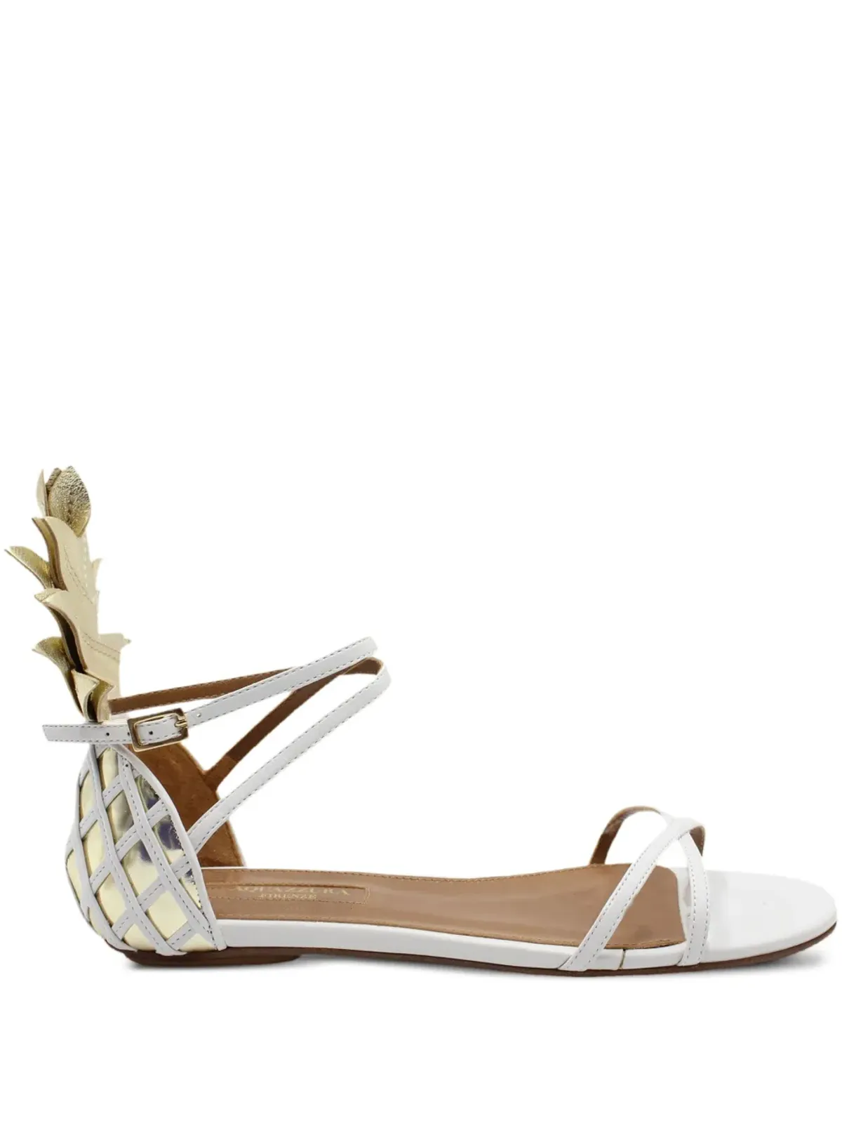 Aquazzura ピナコラーダ フラットサンダル - 画像1