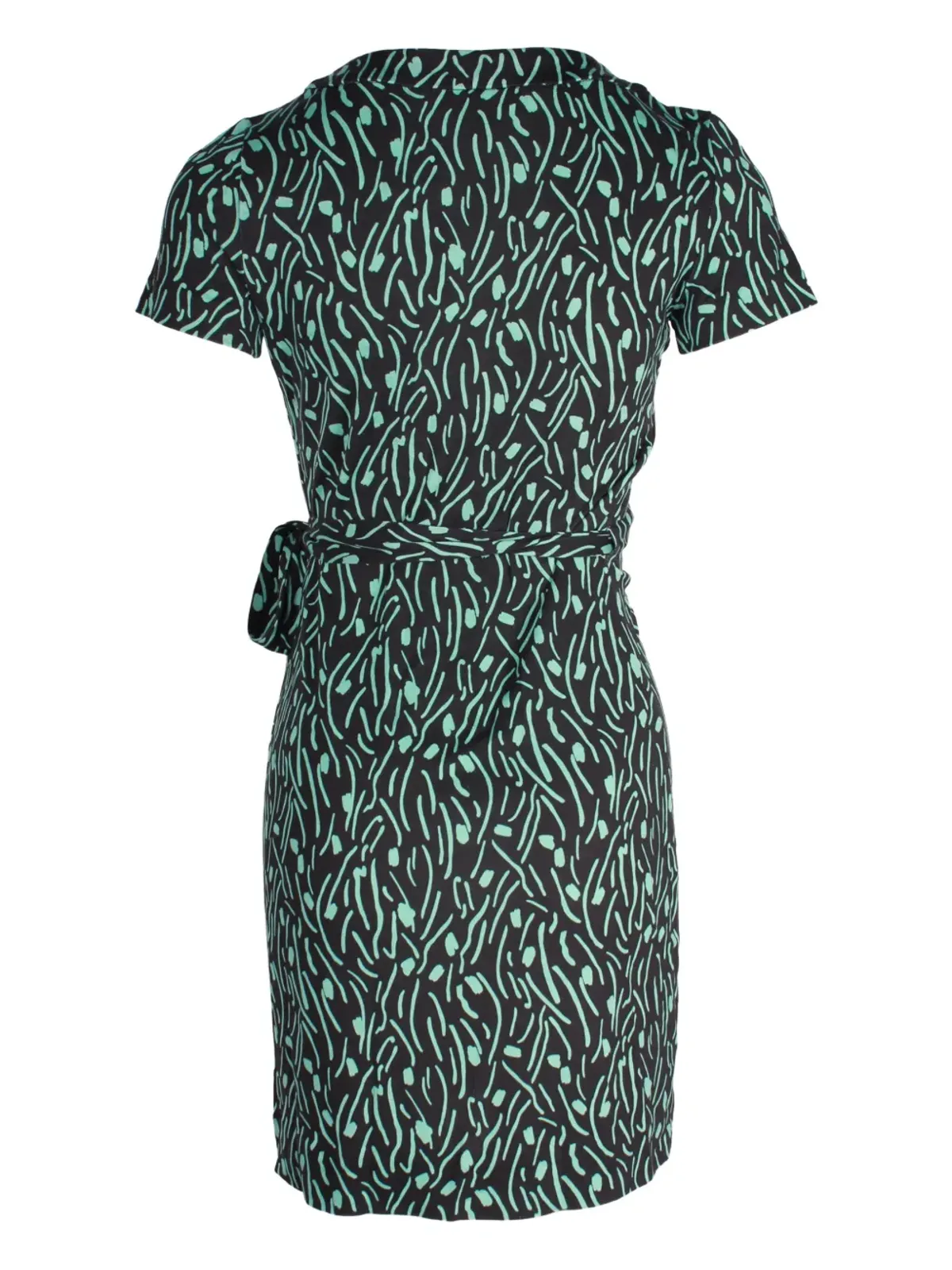 Diane Von Furstenberg Vintage シルクミニドレス - 画像2