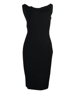 Moschino Pre-Owned カウルネックドレス - サムネイル2
