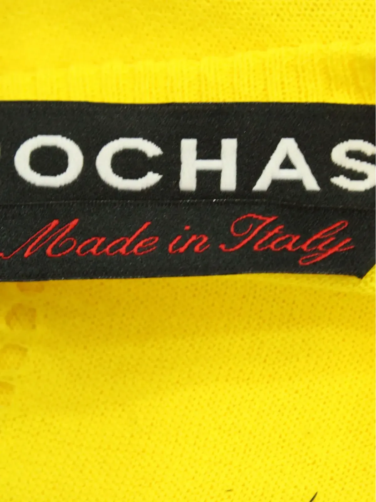 Rochas Vintage ロゴパッチ付きニットトップス - 画像3