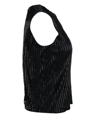 DVF Diane von Furstenberg ビーズ付き ノースリーブトップ - サムネイル2