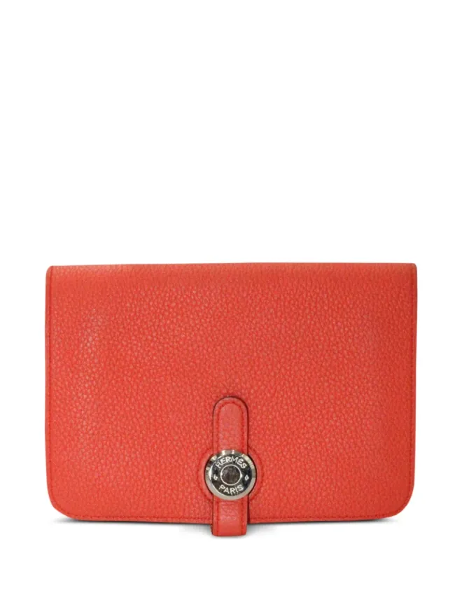 Hermès Pre-Owned Hermès Pre-Owned ドゴンレザー コンパクトウォレットの商品画像