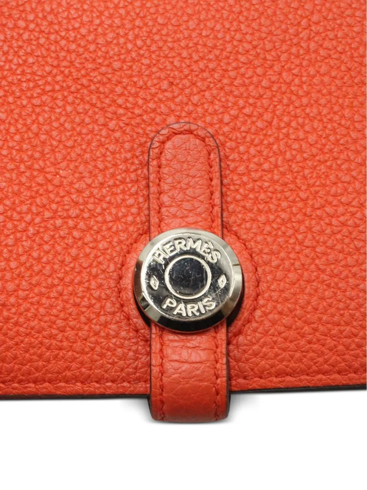 Hermès Pre-Owned ドゴンレザー コンパクトウォレット - 画像4