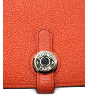 Hermès Pre-Owned ドゴンレザー コンパクトウォレット - サムネイル4