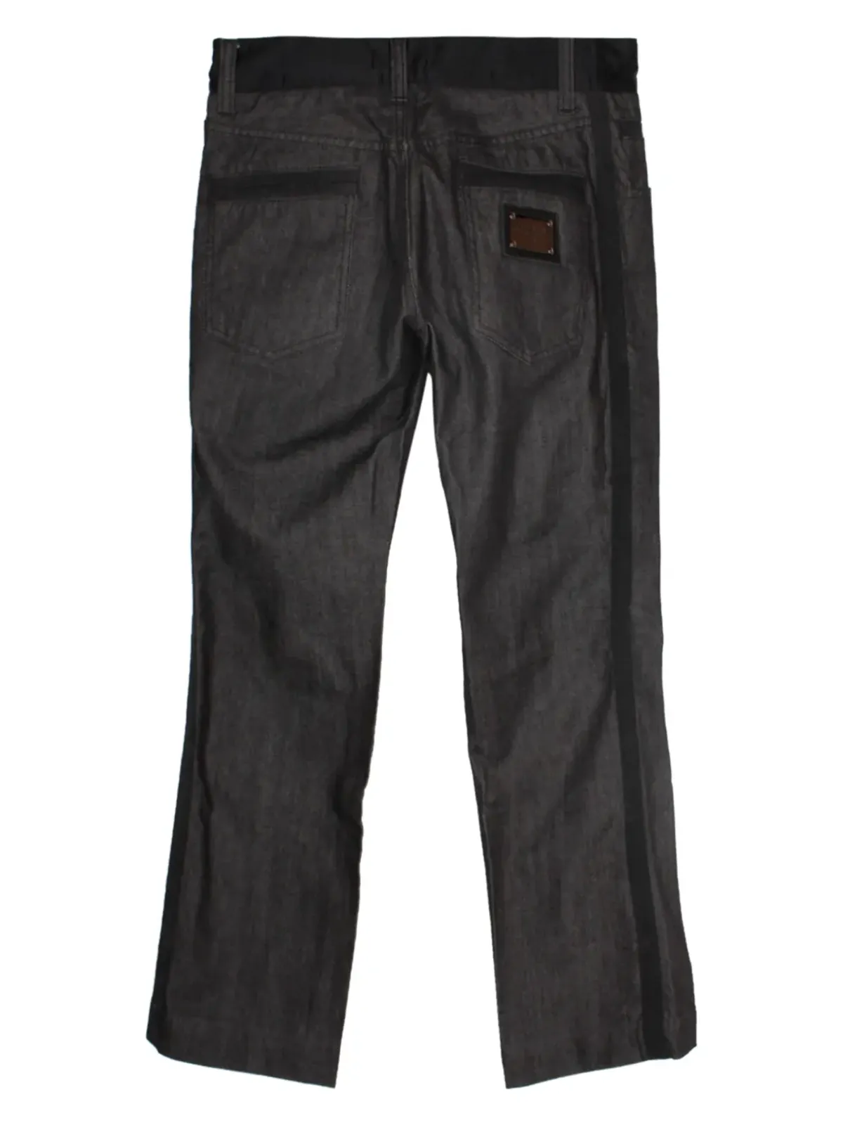 Dolce & Gabbana Pre-Owned ストレートレッグジーンズ - ブラック - 画像2
