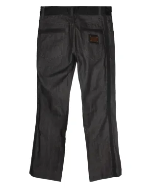 Dolce & Gabbana Pre-Owned ストレートレッグジーンズ - ブラック - サムネイル2