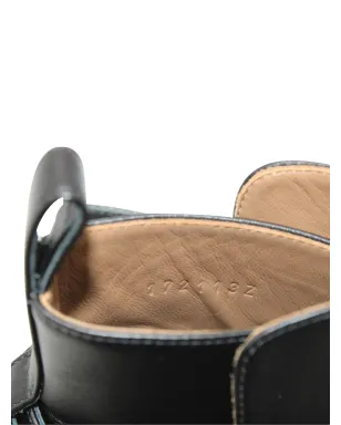 Hermès Vintage レザー スタッズ付き アンクルブーツ ブラック - サムネイル5