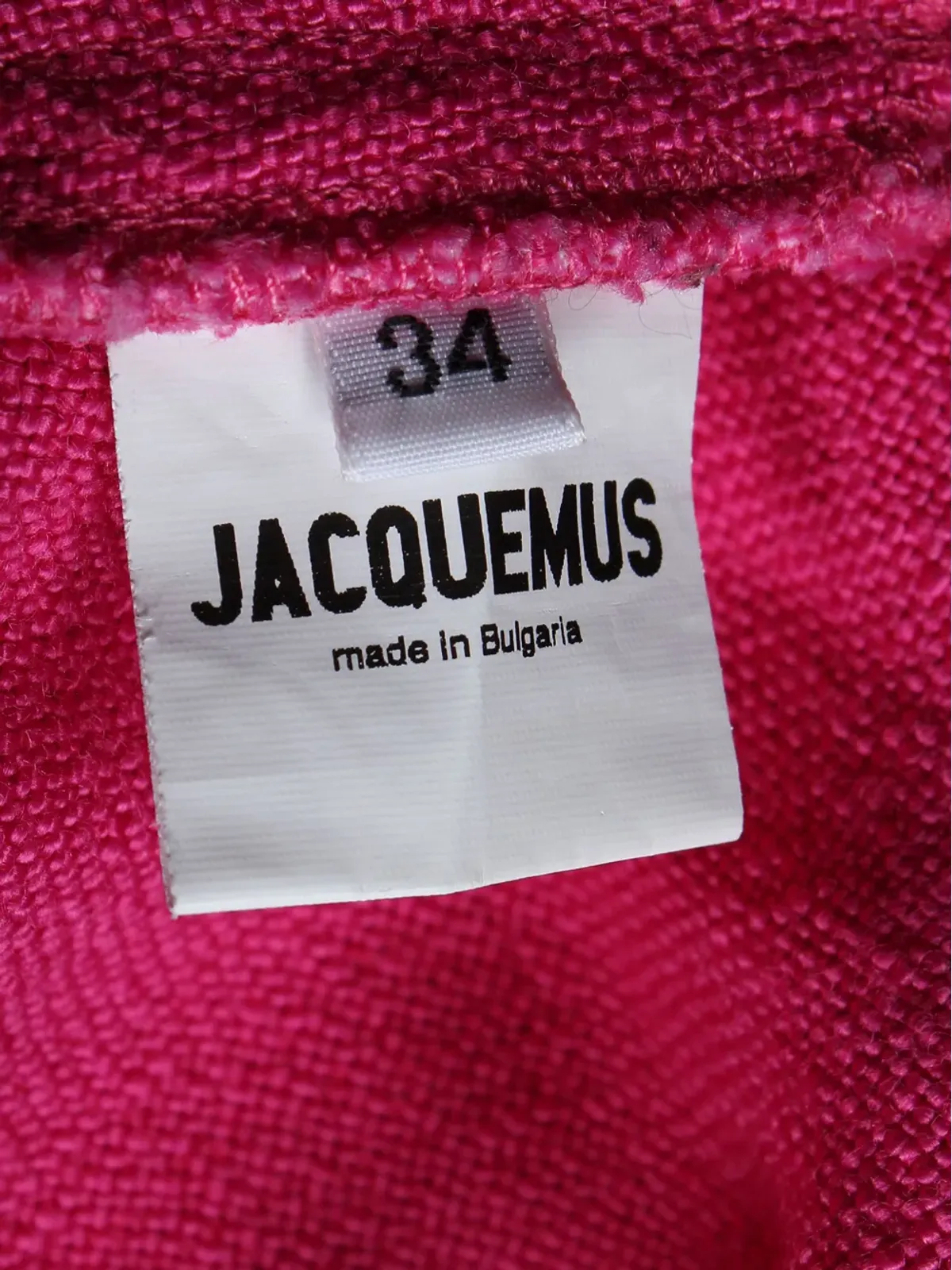 Jacquemus Pre-Owned La Chemise layered button-down shirt - Pink - 画像5