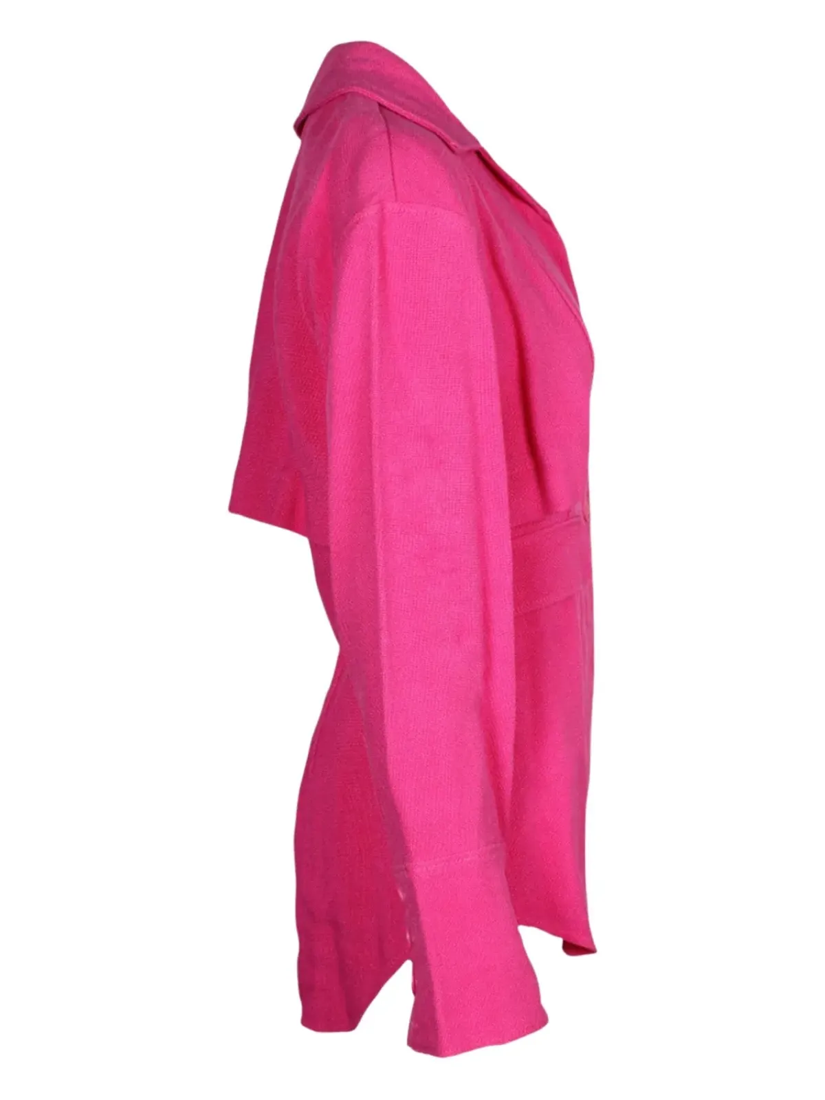 Jacquemus Pre-Owned La Chemise layered button-down shirt - Pink - 画像3