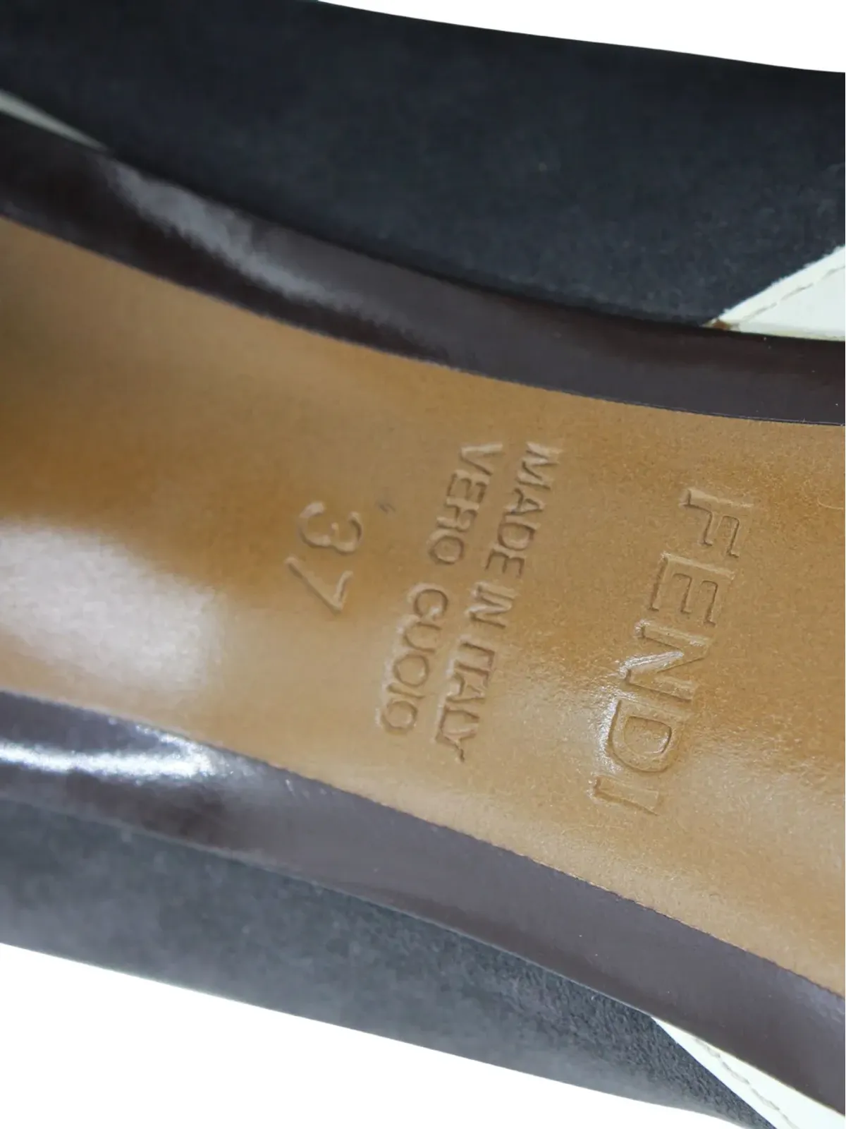 Fendi Pre-Owned スウェードパネルド アンクルブーツ - グレー - 画像5