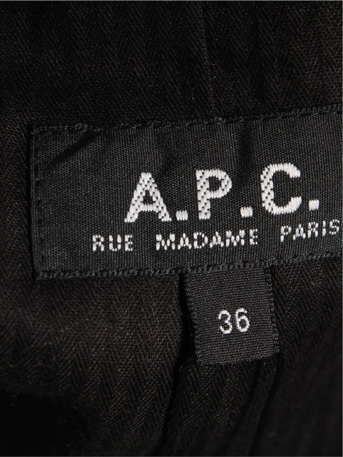 A.P.C. ビンテージ シングルブレスト コットン ブレザー - 画像4