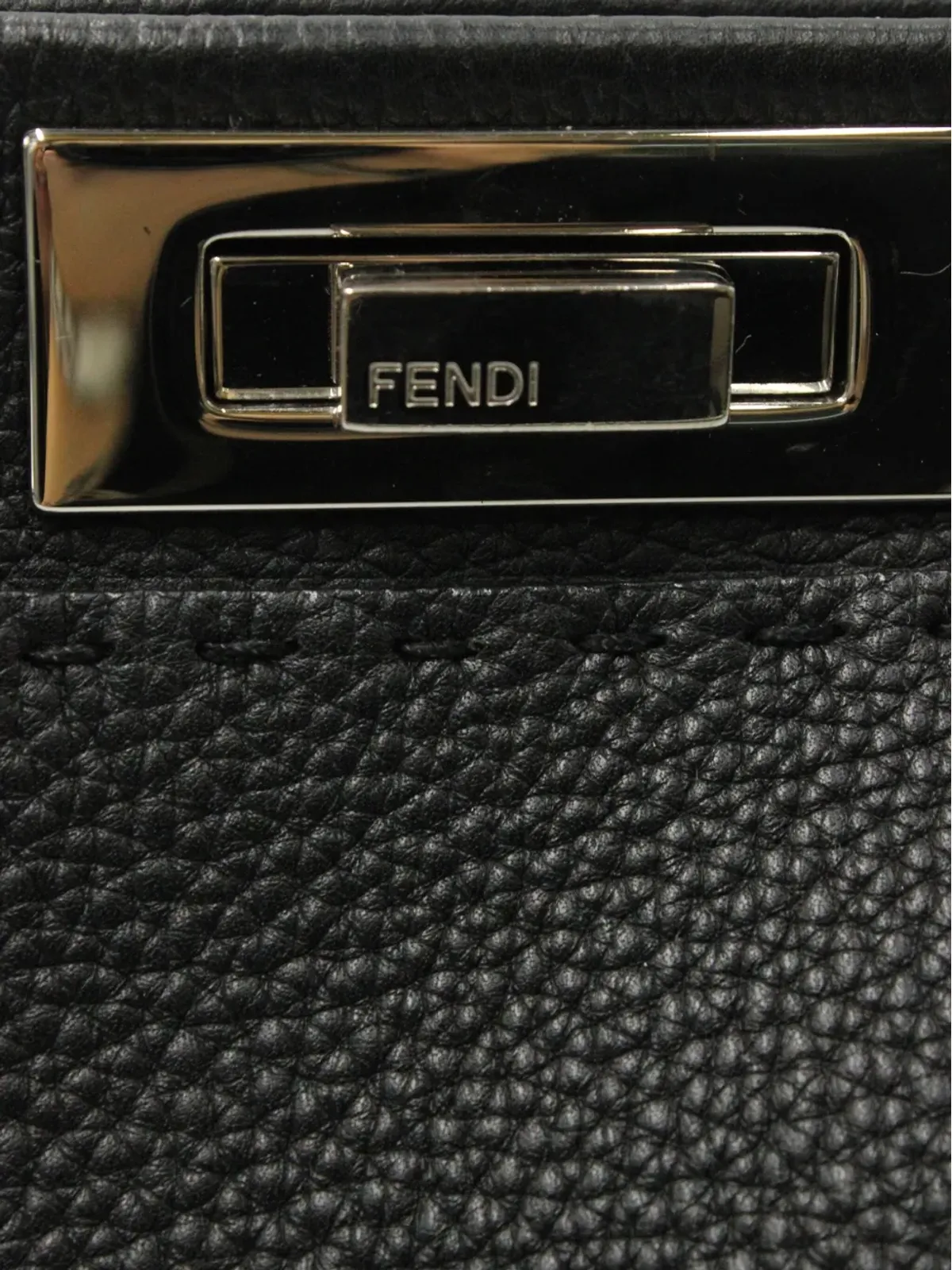 Fendi Pre-Owned Peekaboo ツーウェイ ハンドバッグ - 画像4