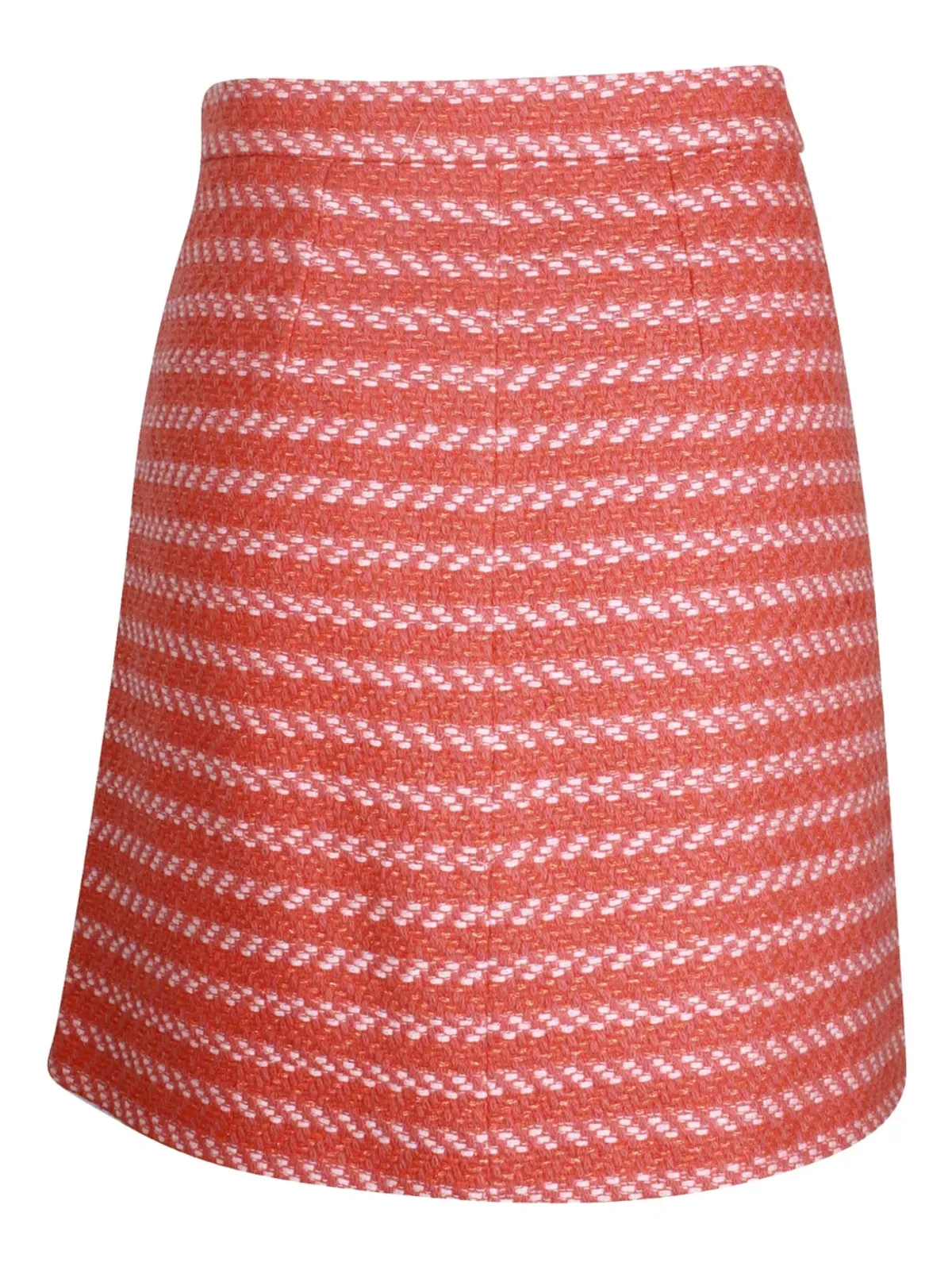 Maje button-front A-line mini skirt - Orange - 画像2