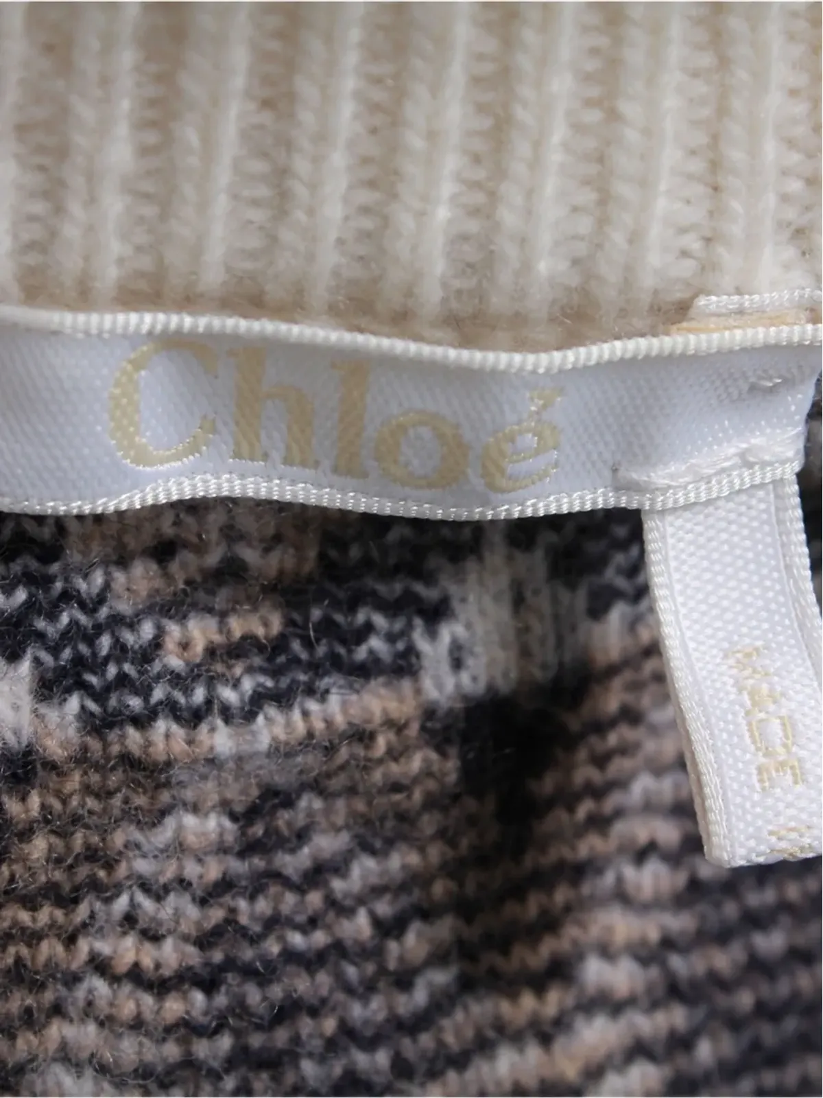 Chloé Vintage メリノウール混セーター - 画像3