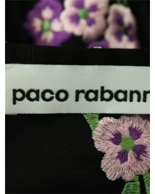 Paco Rabanne Pre-Owned 花柄刺繍スカート - Black - サムネイル4