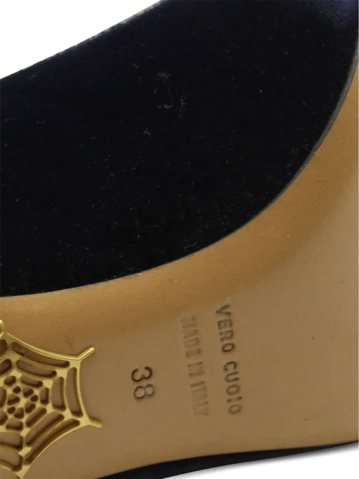 Charlotte Olympia キティキャット刺繍ベルベットパンプス - ブルー - 画像5
