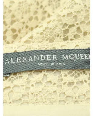 Alexander McQueen Pre-Owned レースティアードスカート - サムネイル4