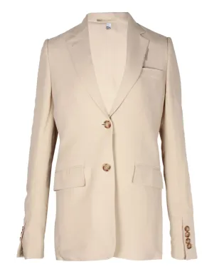 Burberry Pre-Owned ビンテージ シングルブレストブレザー - サムネイル1