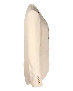 Burberry Pre-Owned ビンテージ シングルブレストブレザー - サムネイル4