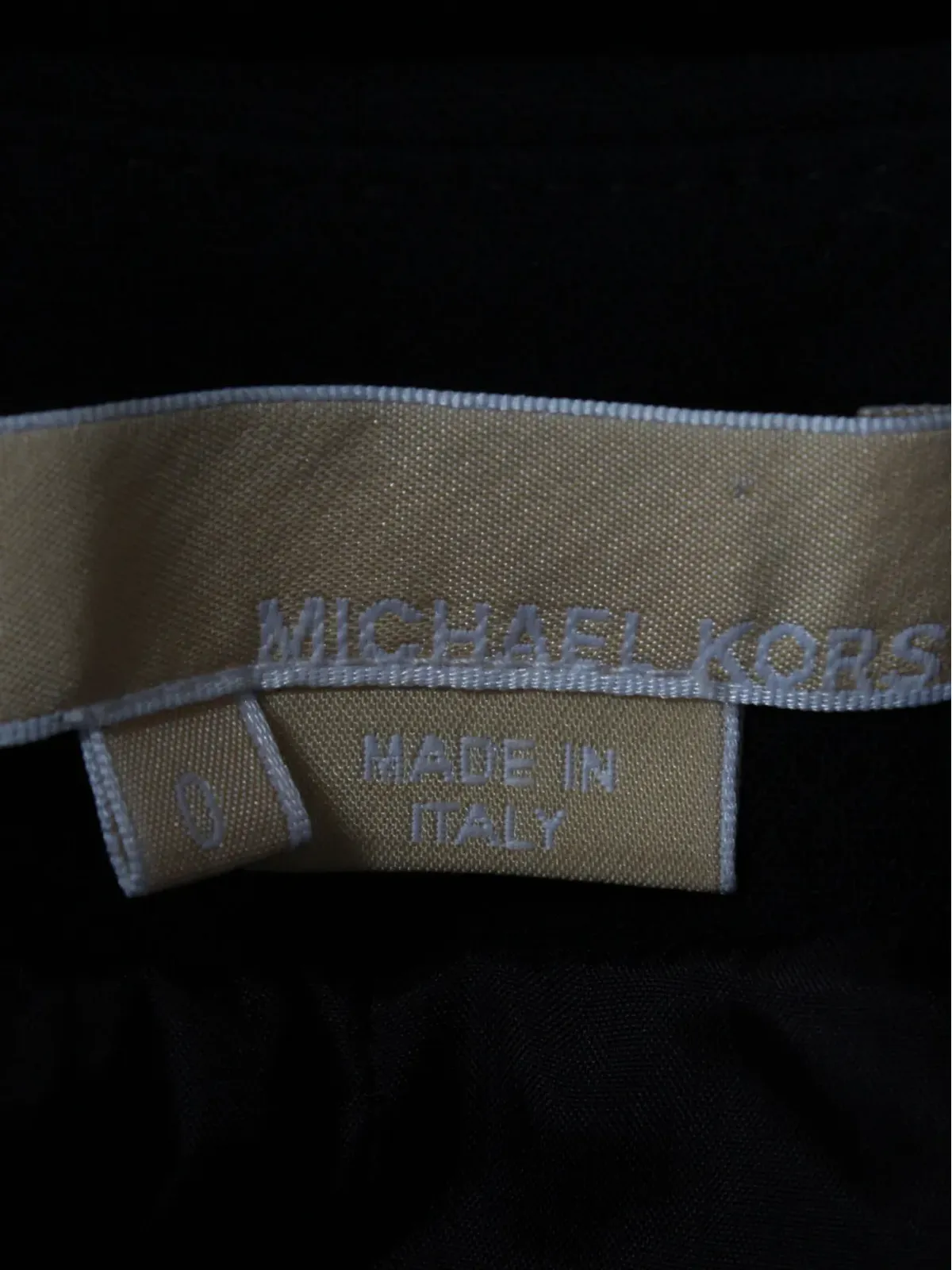 Michael Kors Vintage ジップドショートスリーブジャケット（ブラック） - 画像4