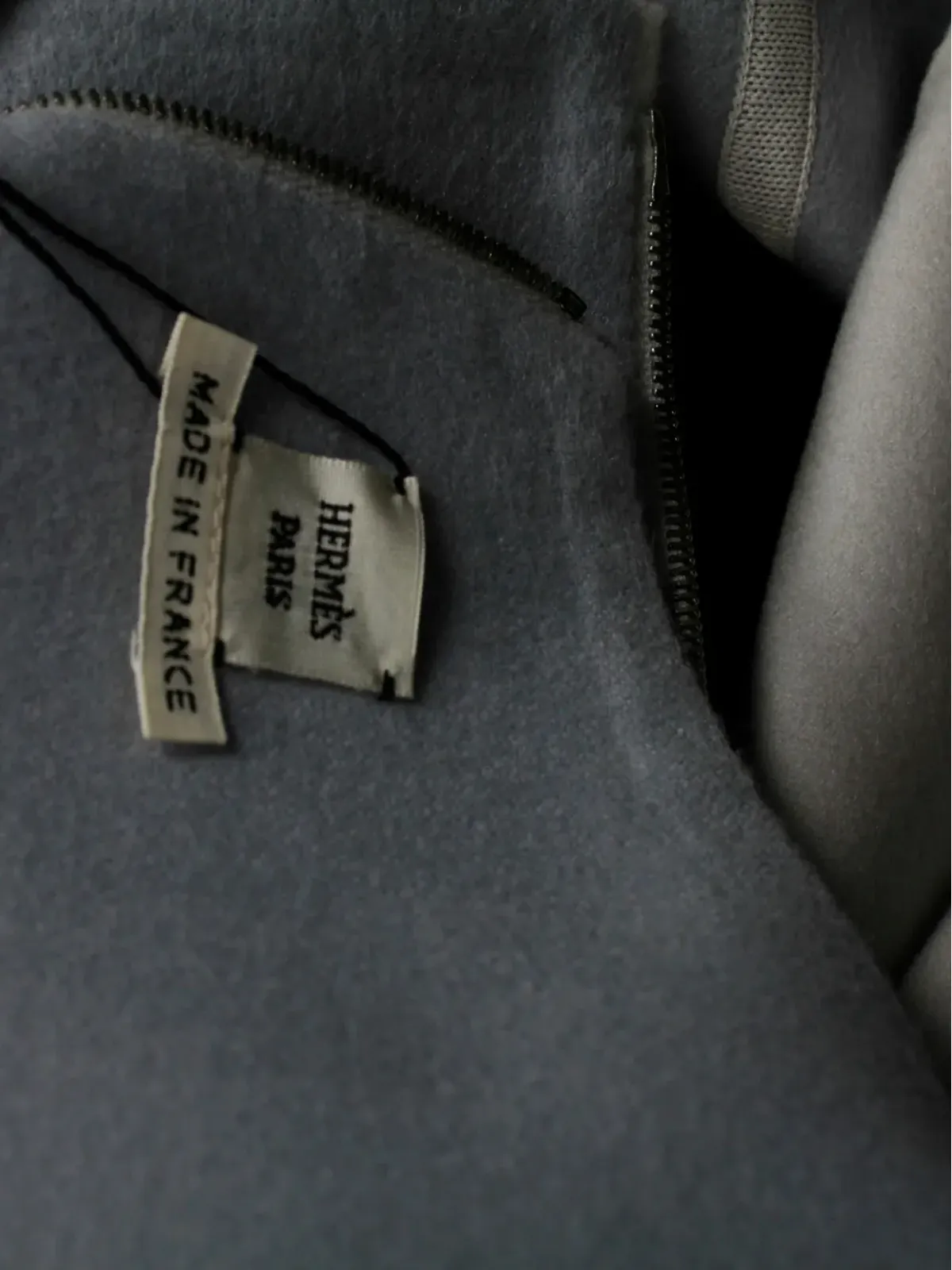 Hermès Pre-Owned ダブルフェースカシミヤベスト - 画像4