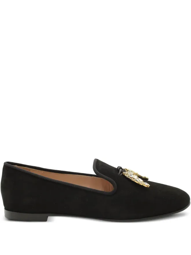 Giuseppe Zanotti Vintage Giuseppe Zanotti Vintage エンベリッシュド ローファーの商品画像